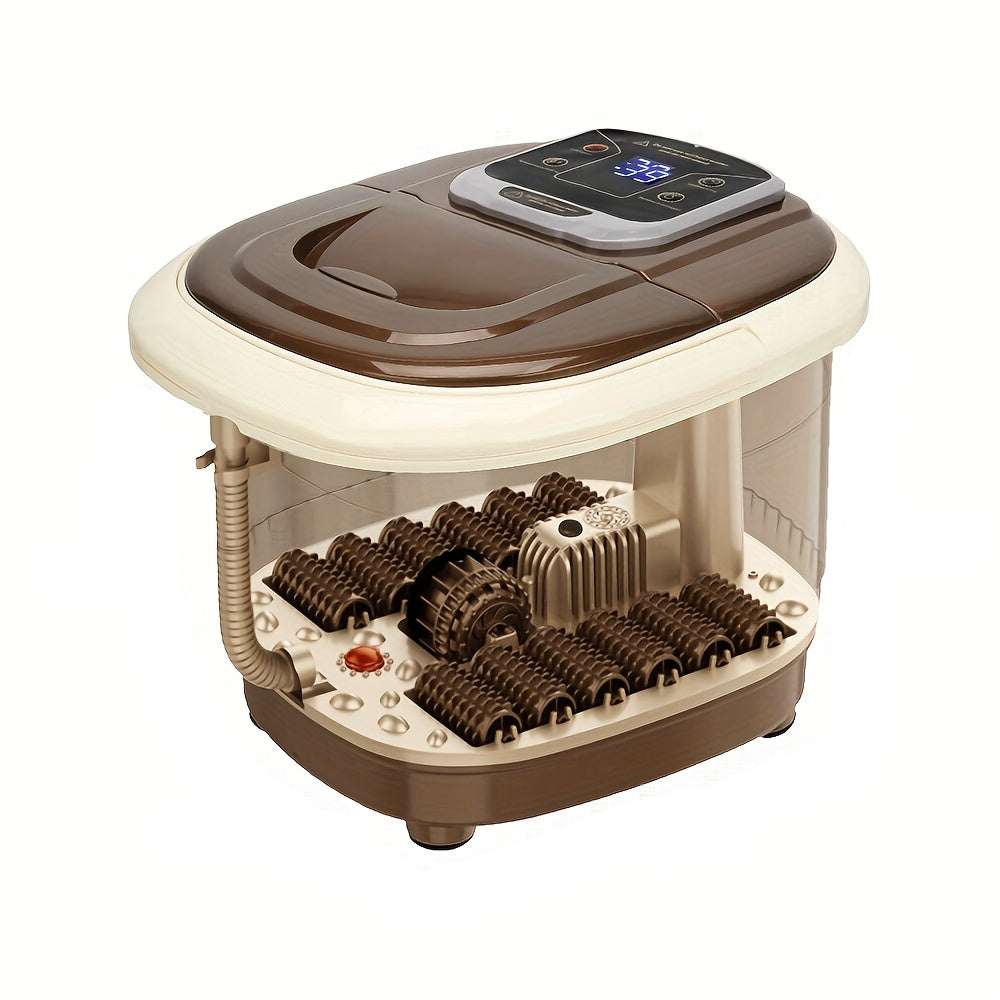 Masajeador de Pies Eléctrico con Spa y Rodillos Shiatsu