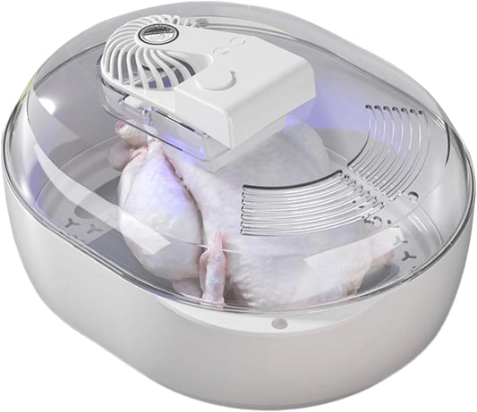 Professional Ultrasonic Frozen Meat Thawing Machine - 6-in-1 Food-Grade USB Charging Defroster